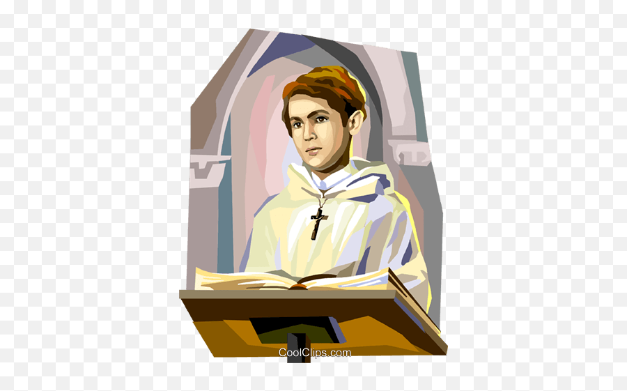 Catholic Priest Delivering Sermon - Religion Emoji,Priest Clipart