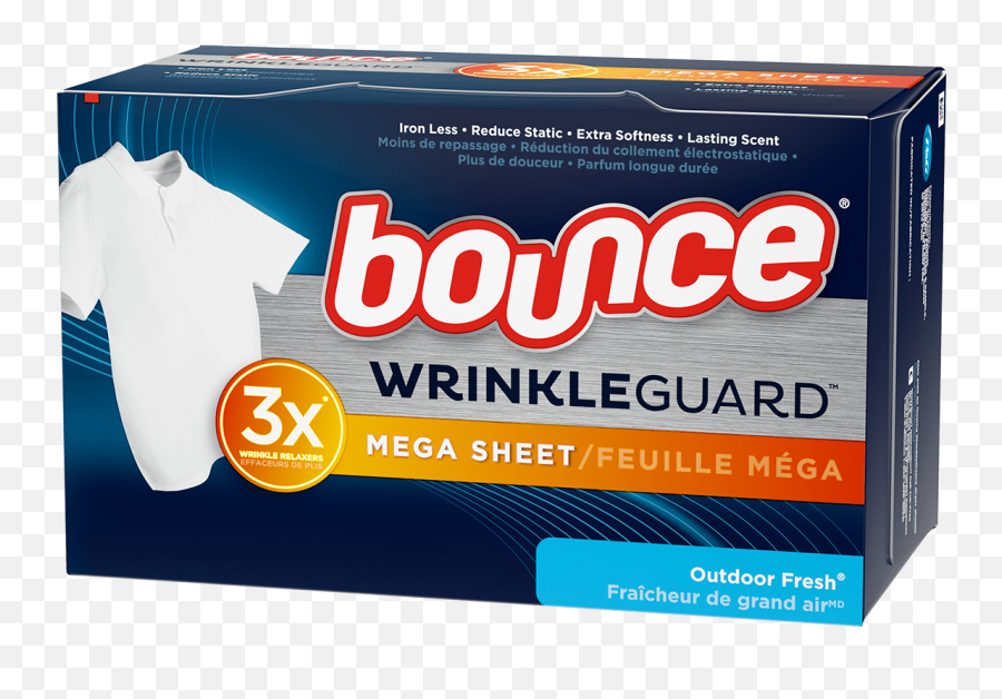 Bounce Wrinkleguard Dryer Sheets - Bounce Wrinkle Guard Dryer Sheets Emoji,Transparent Sheet