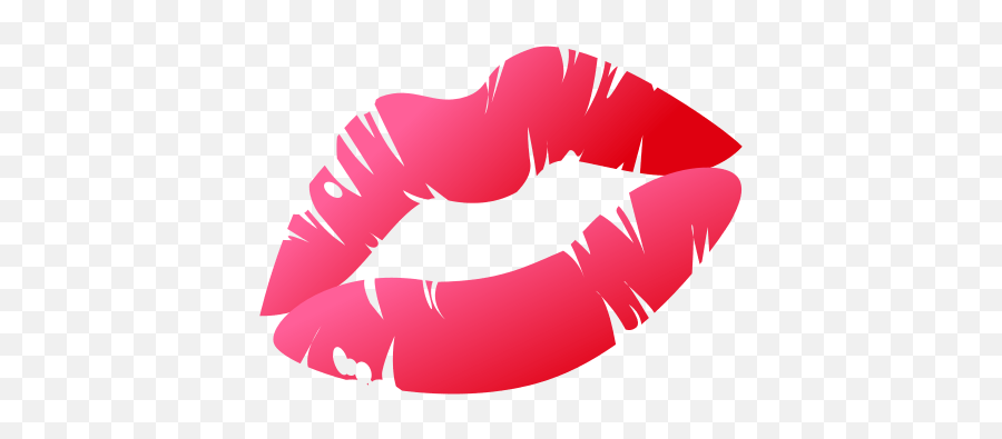 Kiss Mark Emoji - Lips Kiss Emoji Transparent,Kiss Mark Png