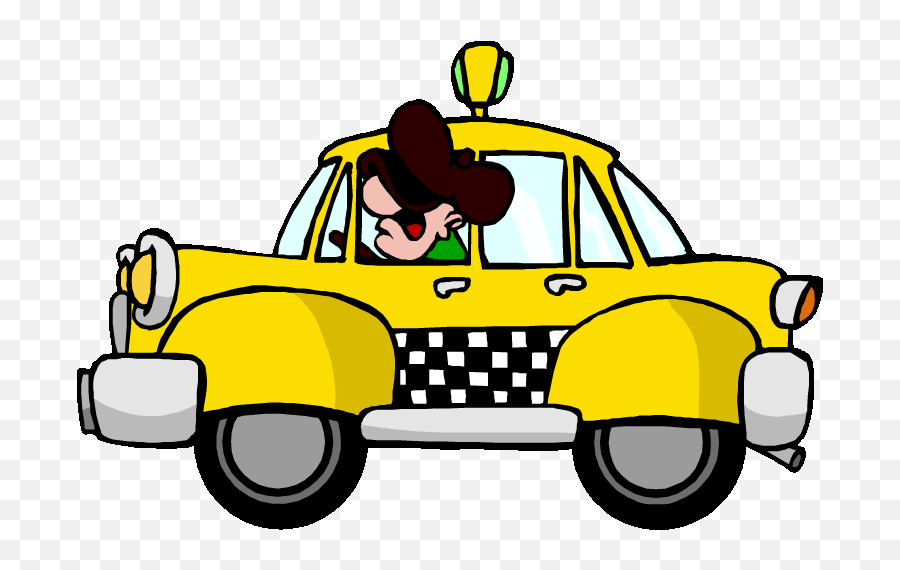 The Journey To Barawita - Taxi Driver Cartoon Gif Emoji,Taxi Clipart