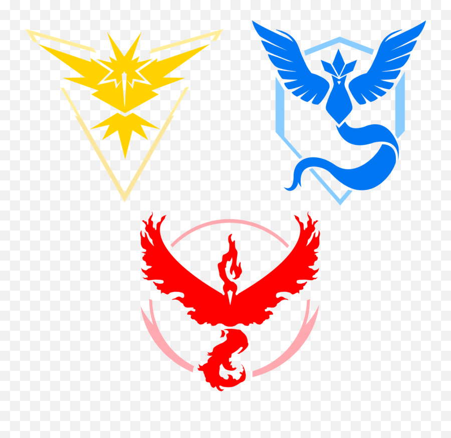 Pokemon Go Teams Png - Pokemon Go Team Valor Logo Png Emoji,Team Mystic Logo