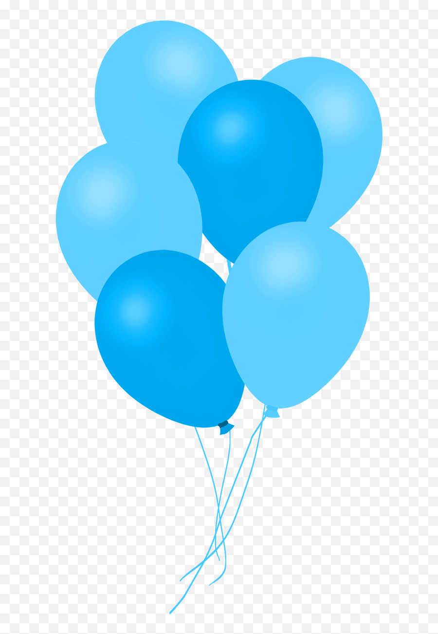 Balloon Clipart - Sky Blue Balloon Png Emoji,Balloon Clipart