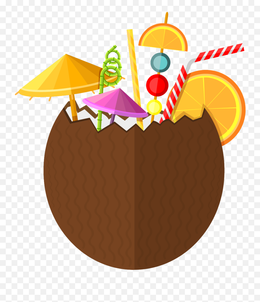 Juice Coconut Water Fruit - Mandy Billy E Mandy 1001x1119 Emoji,Coconut Drink Clipart