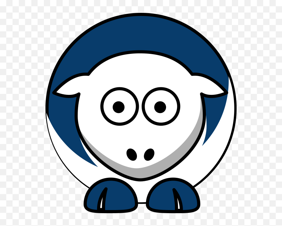 Sheep La Dodgers Team Colors Svg Vector Emoji,La Dodgers Logo Outline