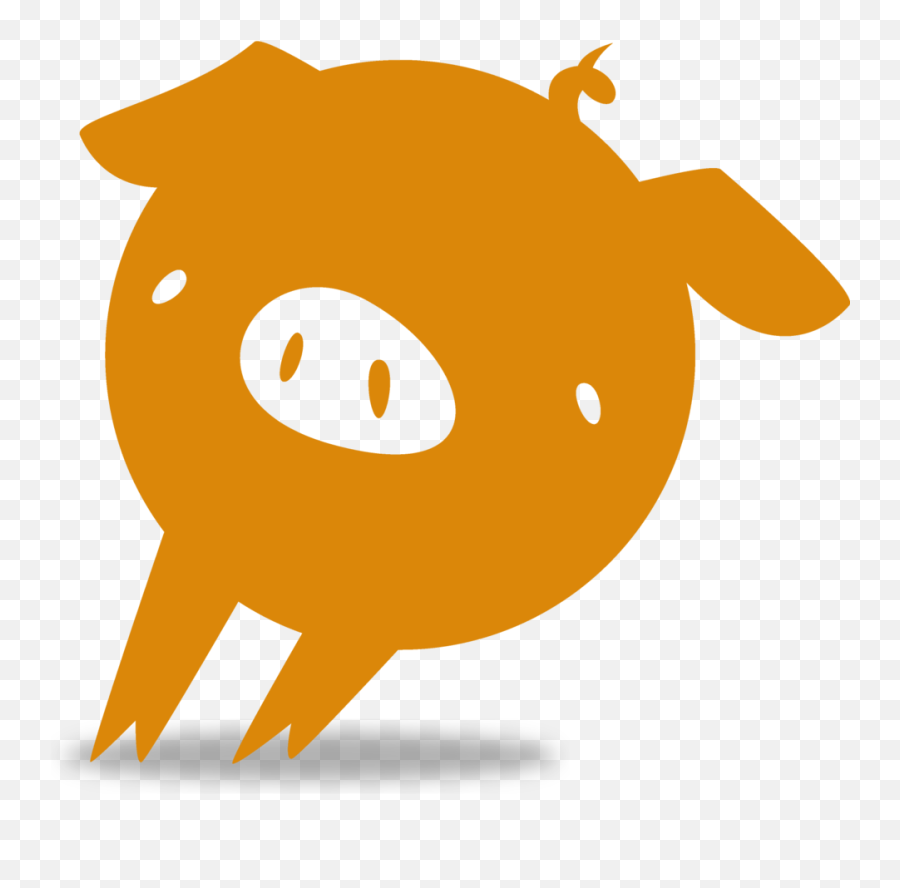 Download Italic Pig Logo - Happy Emoji,Pig Logo