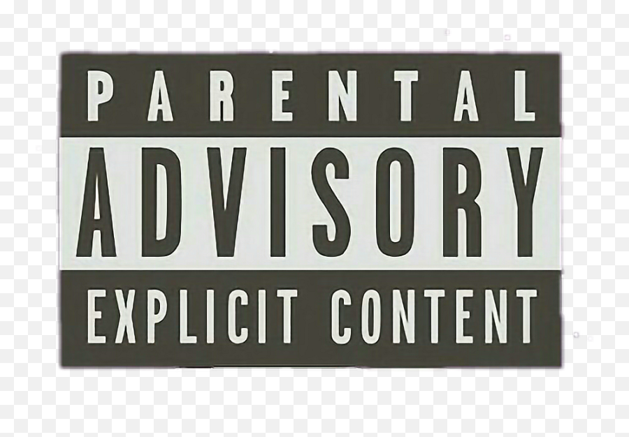 Download Hd Parental Advisory Explicit - Parental Advisory Png Gray Emoji,Parental Advisory Transparent