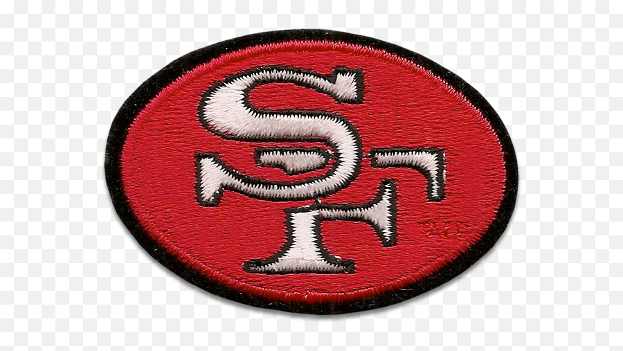 Download San Francisco 49ers Patch - Emblem Full Size Png Emoji,49ers Logo Png