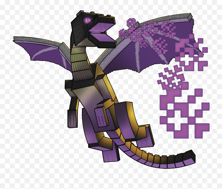 Stained Clay - Minecraft Dragon Emoji,Ender Dragon Png