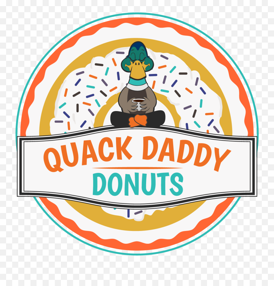 Quack Daddy Donuts - Florida Citrus Tower Emoji,Donut Logo