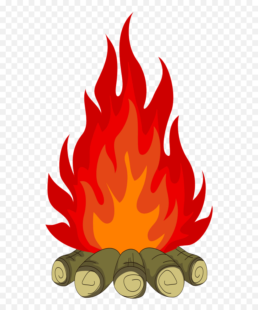 Campfire Clipart - Cartoon Fire Pit Png Transparent Emoji,Campfire Clipart