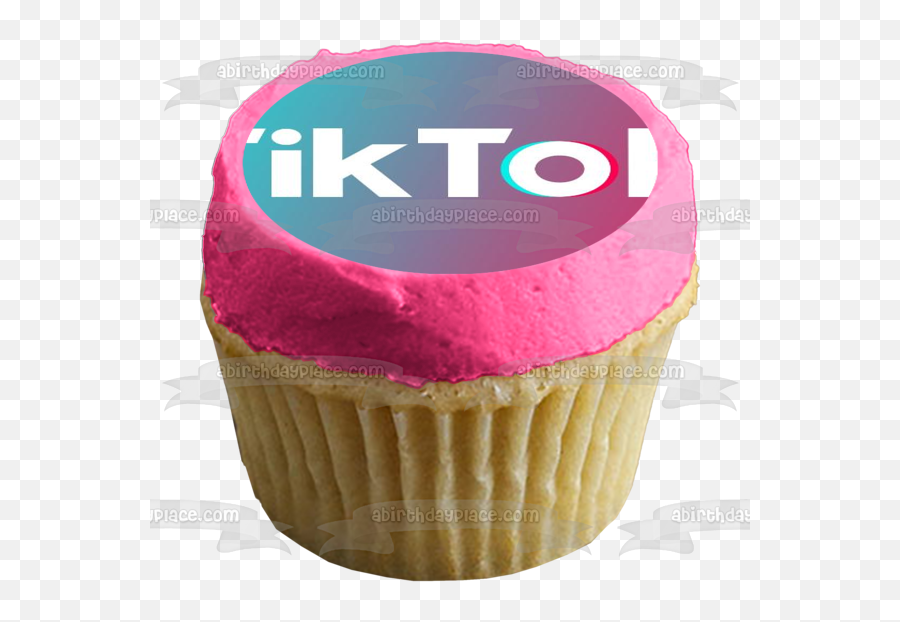 Tik Tok Logo Blue And Pink Background - Birthday Cake Sean Connery Bond Emoji,Tik Tok Logo