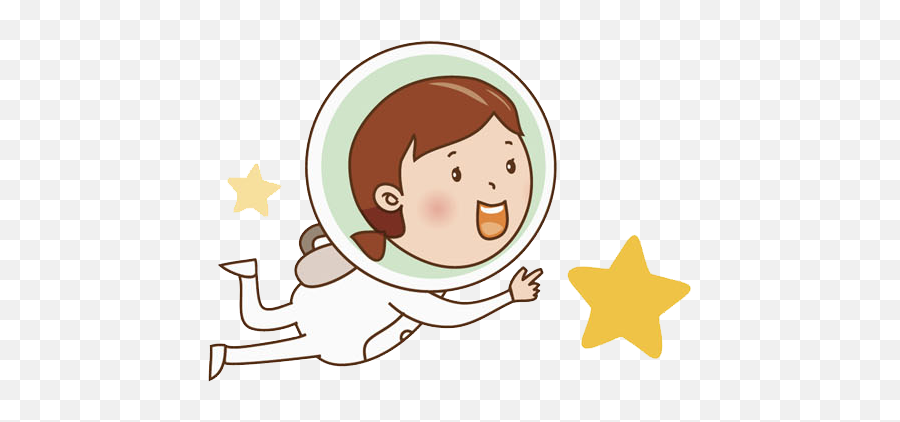 Clip Art Transparent Png - Outer Space Cartoon Png Clipart No Background Emoji,Astronaut Clipart