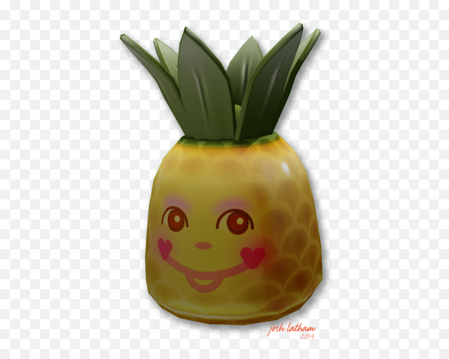 I Made A Little Baby Pineapple With A Transparent Background - Happy Emoji,Pineapple Transparent