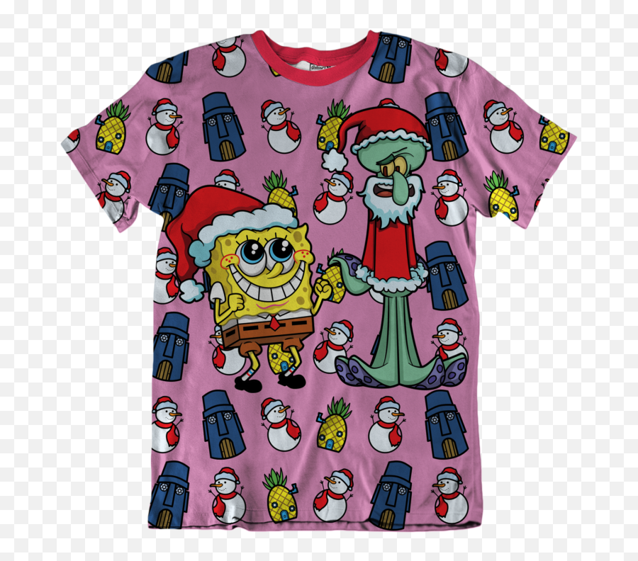 Spongebob Archives - Belovedshirts Spongebob Christmas Pajama Shirt Emoji,Yaranaika Face Png