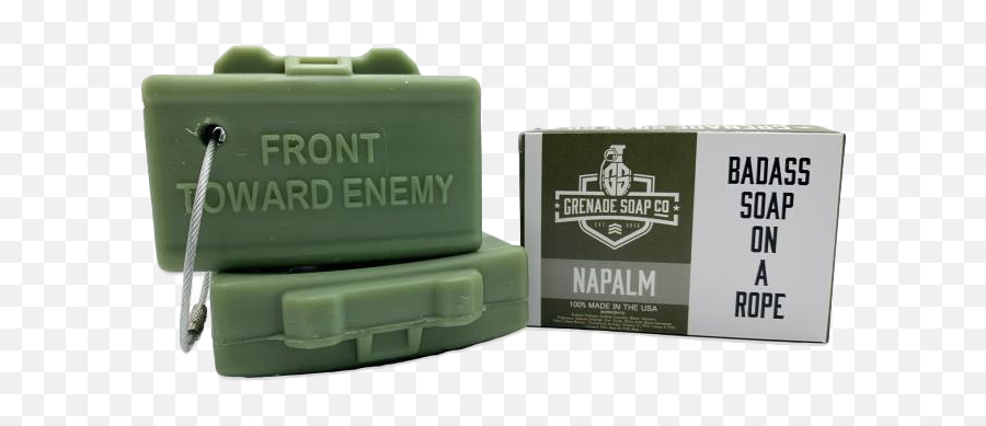 Grenade Soap Co - Claymore Soap In Napalm Emoji,Grenade Transparent