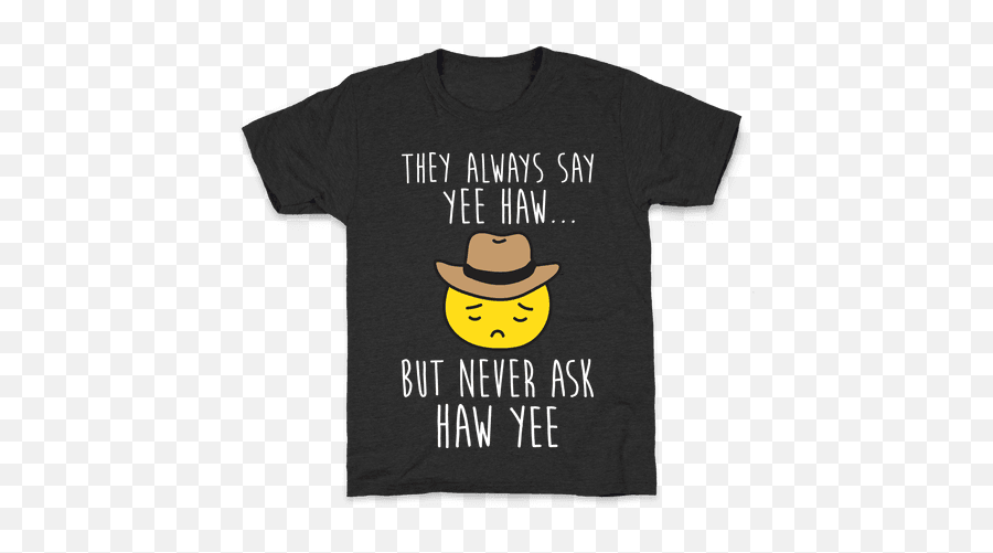 Cowboy T Shirts Kids T - La Taberna Emoji,Sad Cowboy Emoji Transparent