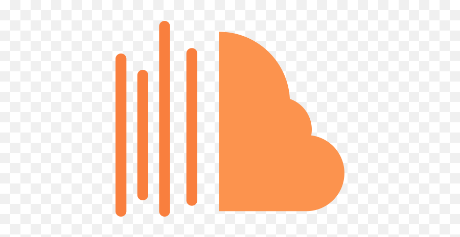 Logo Media Social Soundcloud Icon - Vertical Emoji,Soundcloud Logo