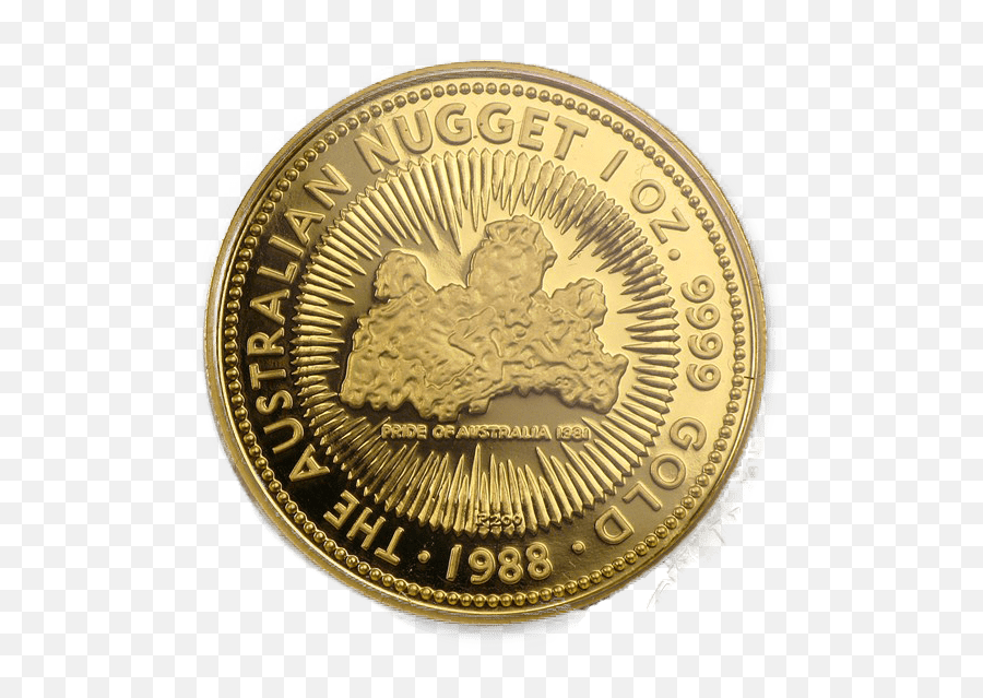 Evolution Of The Design Of The Australian Nugget Gold Coin Emoji,Gold Nugget Png