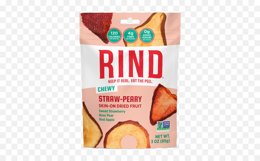 Rind Superfruit Kosher Snack Straw - Peary Blend Emoji,Superfruit Logo