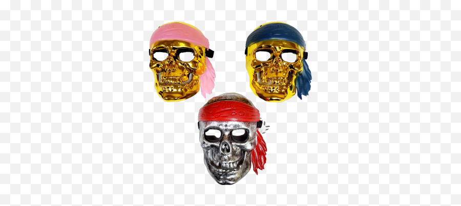 Pirate Skull Mask - Assorted Emoji,Skull Mask Png