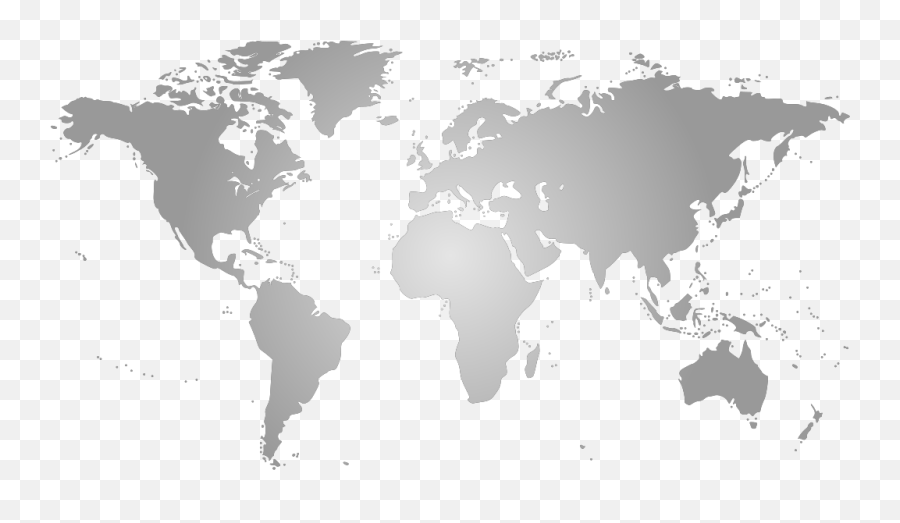 World Map Png Svg Clip Art For Web - Grey World Map Hd Emoji,World Map Clipart