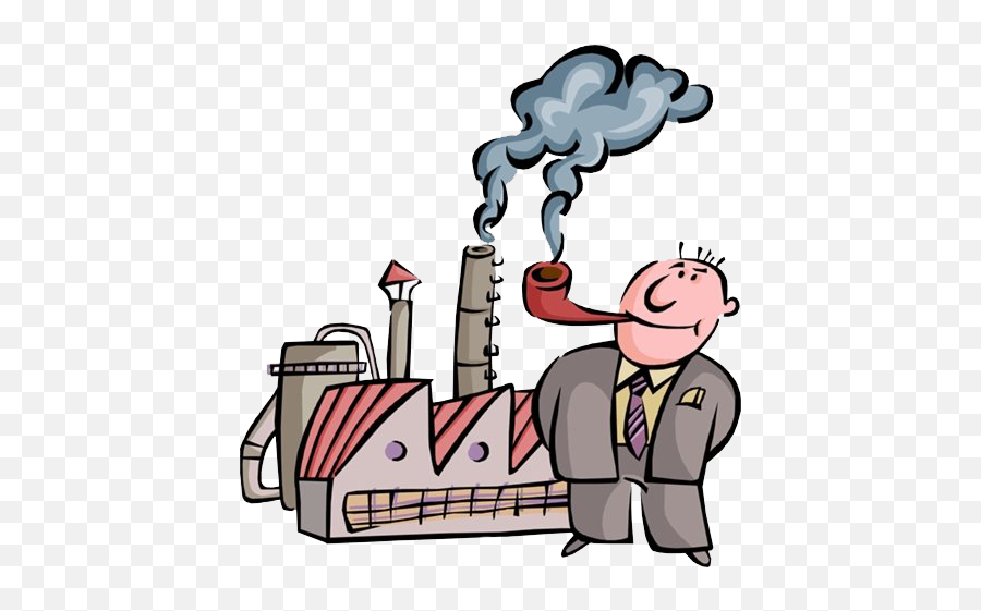 Air Pollution Smoking Clipart Png - Smoke Belching Clipart Emoji,Air Clipart