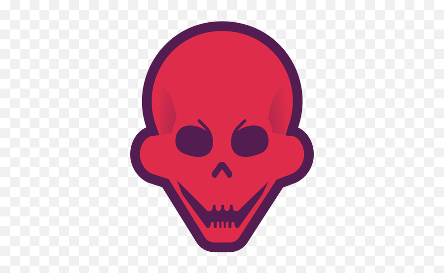 Mischievous Skull Logo - Dot Emoji,Skull Logo