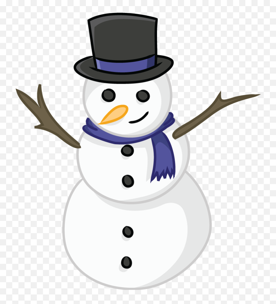 Snowman Clipart - Snowman Clipart Transparent Background Emoji,Snowmen Clipart