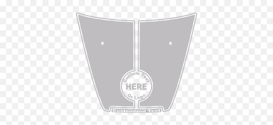 Srt - 8 Specific Hood Vinyl Graphic Decal Stripe For Dodge Vertical Emoji,Srt Logo