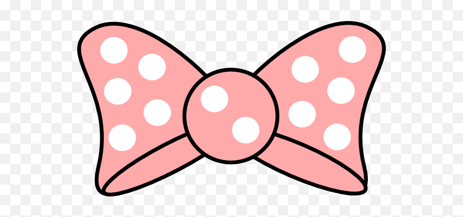 Bow Clipart Vector Picture 292561 Bow Clipart Vector - Printable Minnie Mouse Ribbon Emoji,Bow Clipart