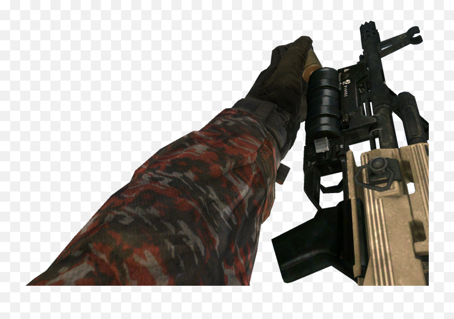 Download Ak - 47 Grenade Launcher Reloading Mw2 Mw2 Ak47 Mw2 Ak 47 Grenade Launcher Emoji,Ak47 Png