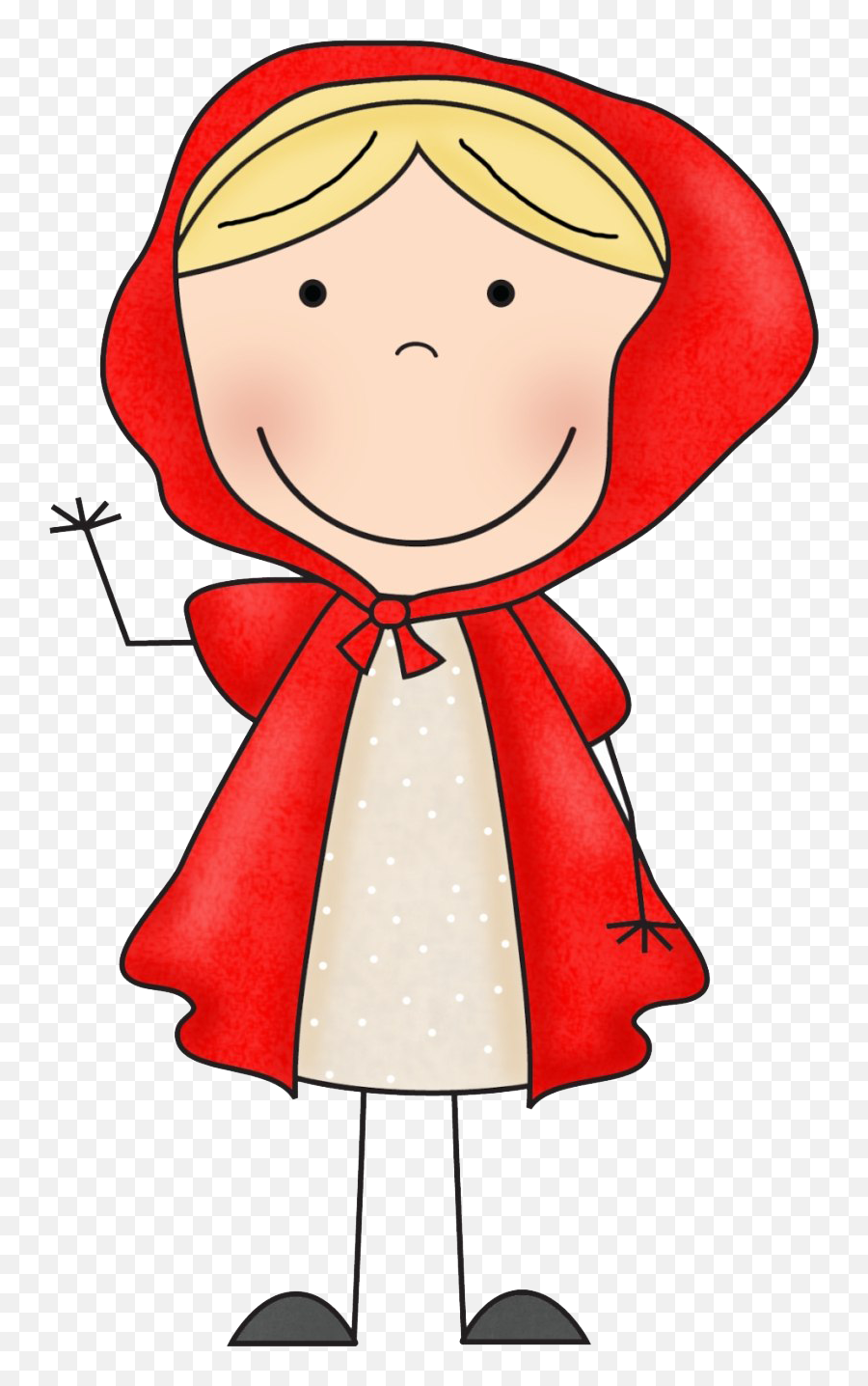 Cape Drawing Little Red Riding Hood - Little Red Riding Hood Free Little Red Riding Hood Clipart Emoji,Cape Clipart