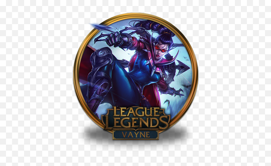 Svg League Of Legends Free Png Transparent Background Free - Vayne Icono Emoji,League Of Legends Logo Png