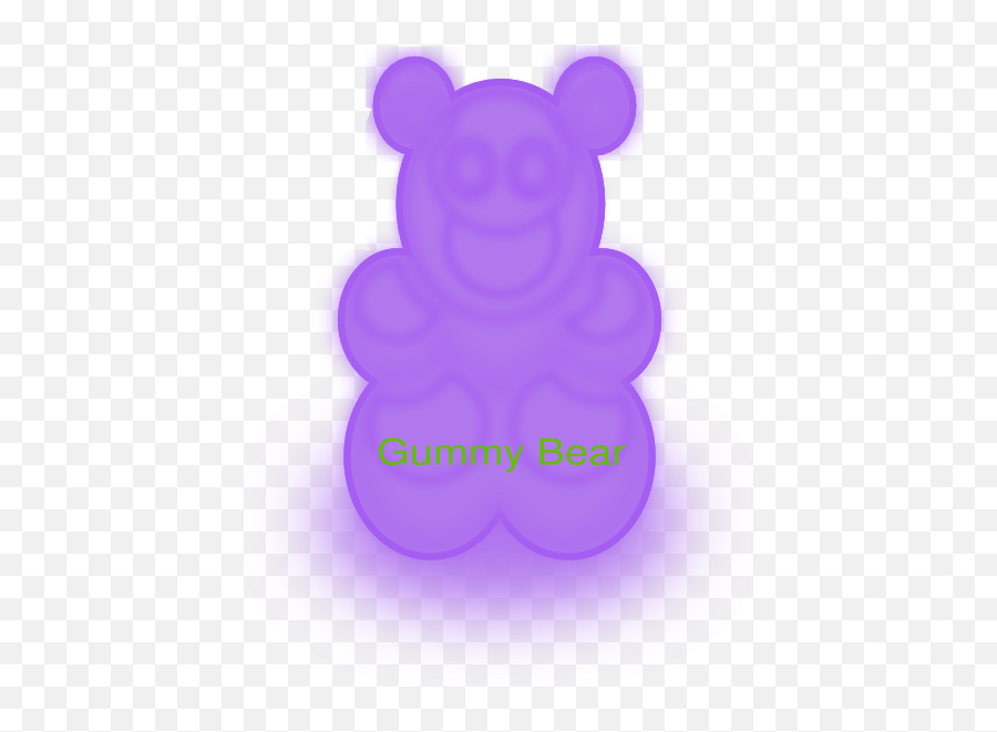 Gummy Bear Clip Art At Clker - Happy Emoji,Gummy Bear Clipart