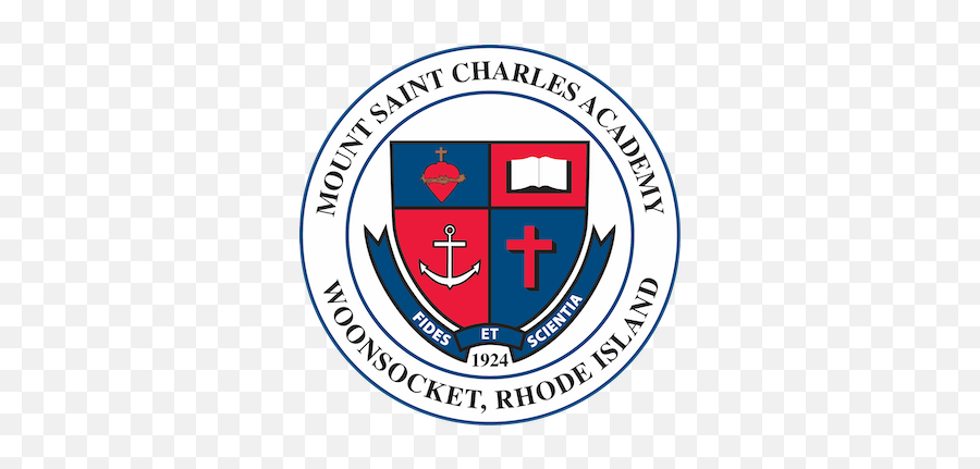 Mount Saint Charles Academy Be A Mountie And You Can Be Emoji,Saint Logo
