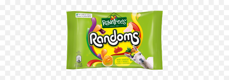 Randoms Sweets - Jelly Tots Vegan Emoji,Randoms Logo