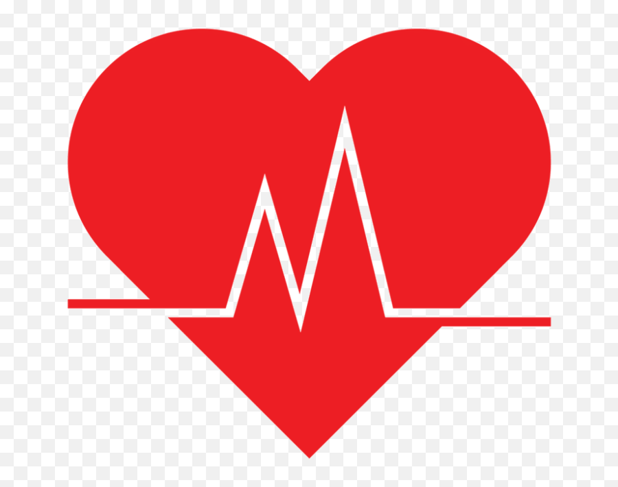 Heartbeat Vector Icon - Emoji Heart Ecg Signal,Website Icon Transparent