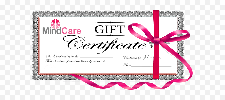 Gift Certificate Mindcarestore - 10 Gift Certificate Gift Certificate Emoji,Certificate Clipart