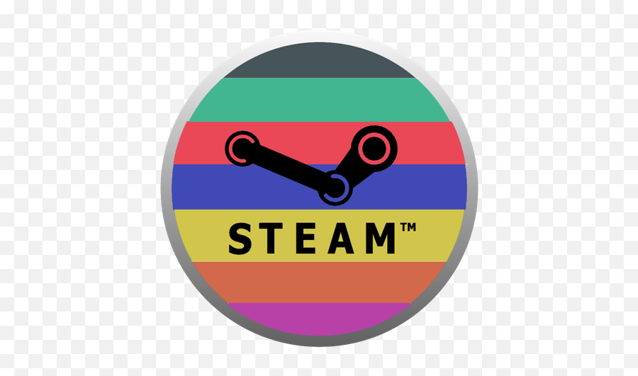 Steam Icon Icon 1024x1024px Ico Png Icns - Free Download Transparent Steam Logo Rainbow Emoji,Steam Logo