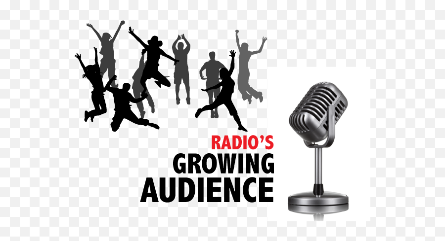 Growing Radio Audience Unique Consumers - Radio Audience Emoji,Audience Png