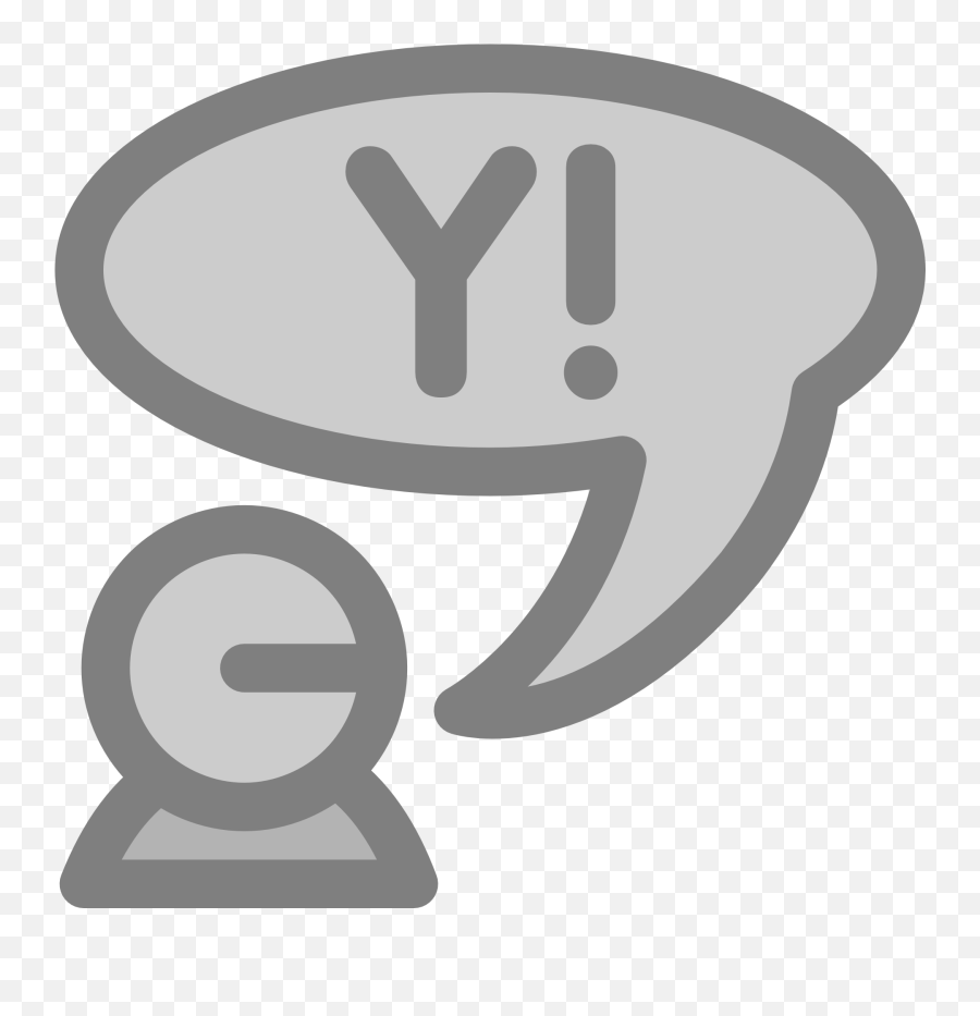 Chat Yahoo Logo Drawing Free Image - Clip Art Emoji,Yahoo Logo