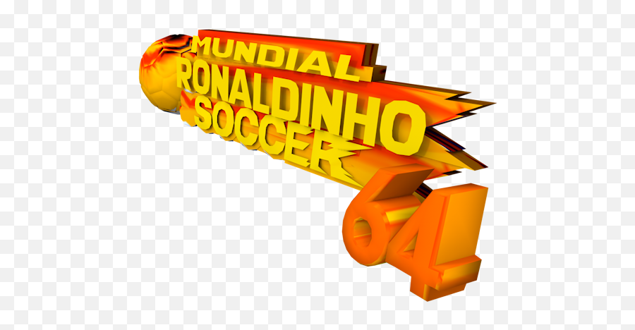 Nintendo 64 - Mundial Ronaldinho Soccer 64 Bootleg Logo Language Emoji,Nintendo 64 Logo
