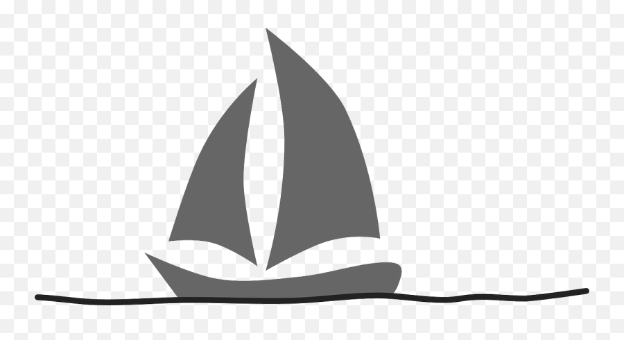 Boat Sailboat Sea Sailing Sailboat Boat Clip Art - Velero Clipart Emoji,Ocean Wave Clipart