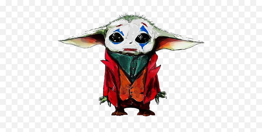 Baby Yoda X Joker Portable Battery Charger Emoji,Baby Yoda Transparent
