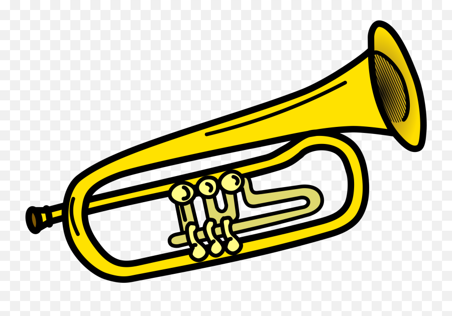 Trumpet Clipart - Trumpet Clipart Emoji,Trumpet Clipart