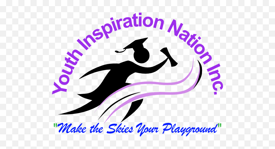 Youth Inspiration Nation Inc Make The Skies Your Playground Emoji,Logo Inspiring