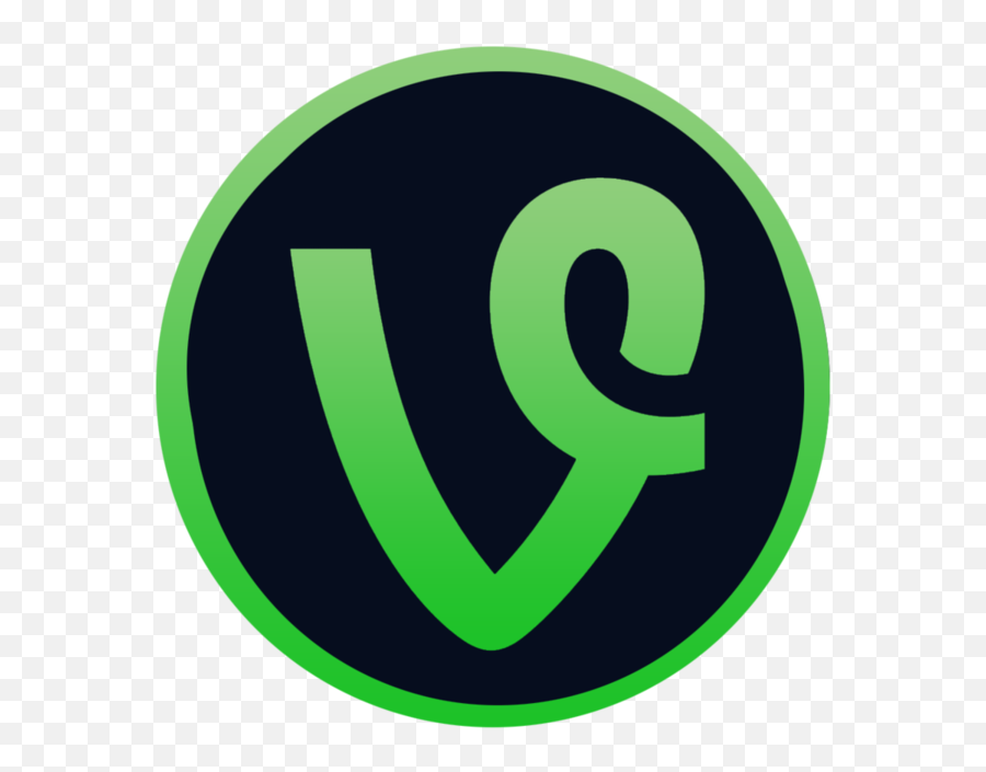 Logo Vine Iosversion Png Transparent - Vines Logo Emoji,Vine Logo
