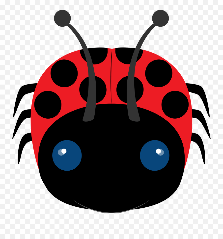 Ladybug Clipart Free Download Transparent Png Creazilla Emoji,Cute Bug Clipart
