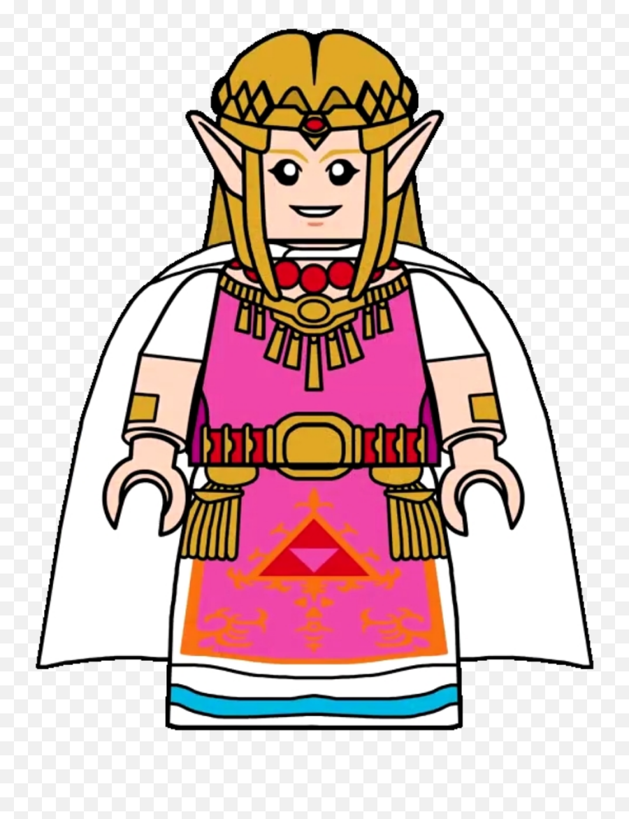 Princess Zelda Cjdm1999 Lego Dimensions Customs Emoji,Princess Zelda Transparent