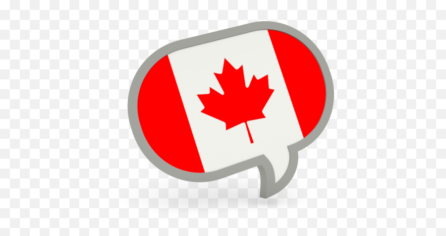 Canada Canadian Flag Location Map Pin Pointer - Canada Emoji,Canada Flag Clipart